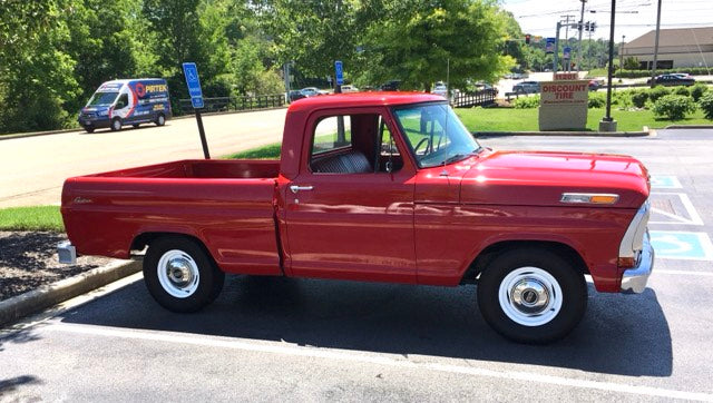 Ford Candy Apple Red Car