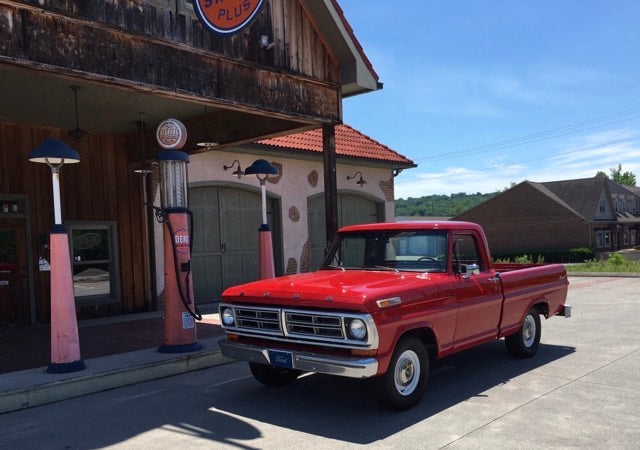 Ford Candy Apple Red Car