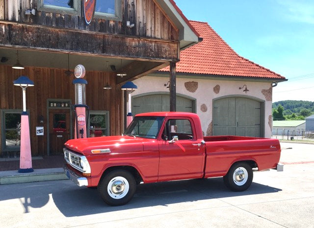 Ford Candy Apple Red Car