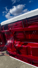 Tamco Paint Ford Candy Apple Red on 1968 Hemi Dart