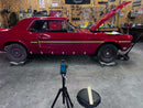 Tamco Paint Ford Candy Apple Red on Ford Mustang GT/CS