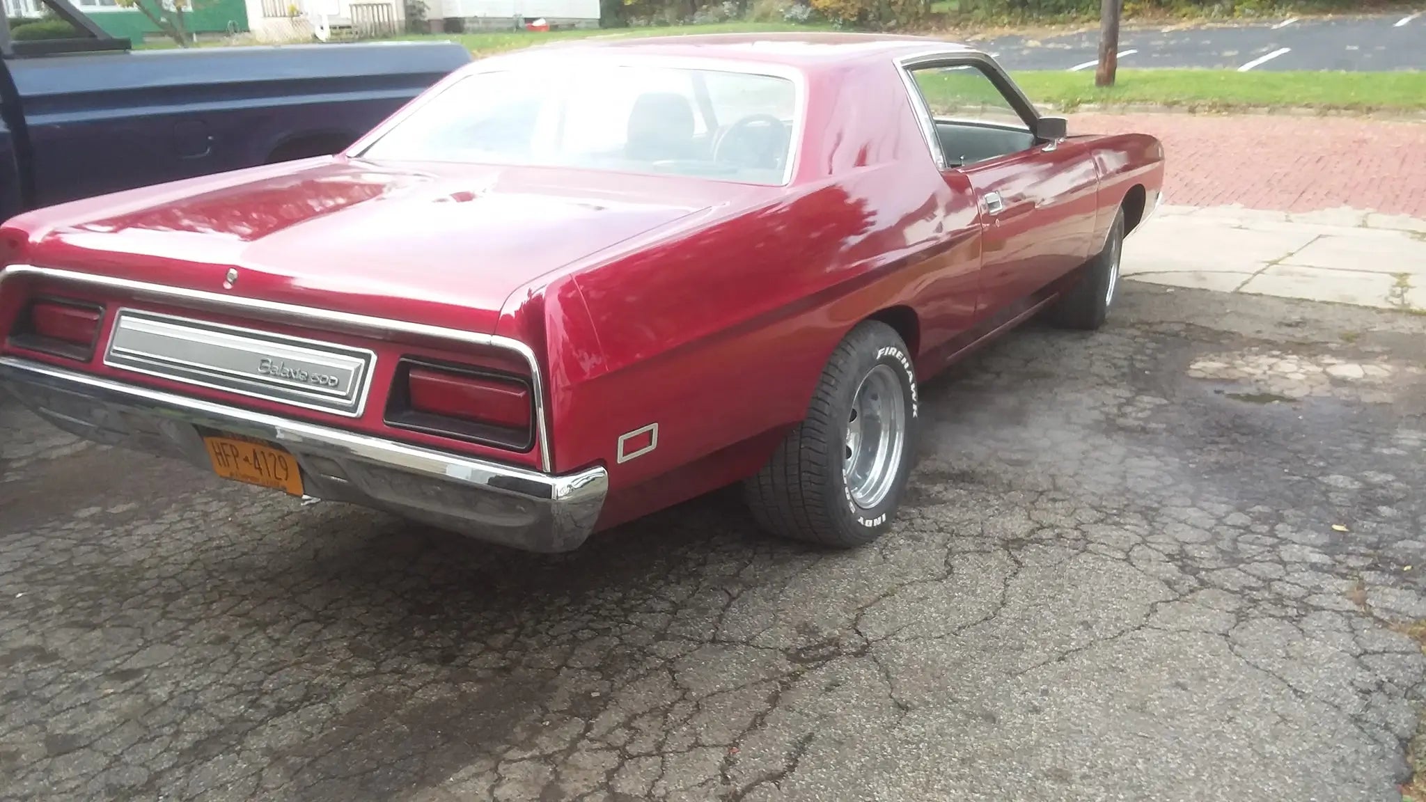 Tamco Paint Ford Candy Red Pearl on 1971 Ford Galaxie 500
