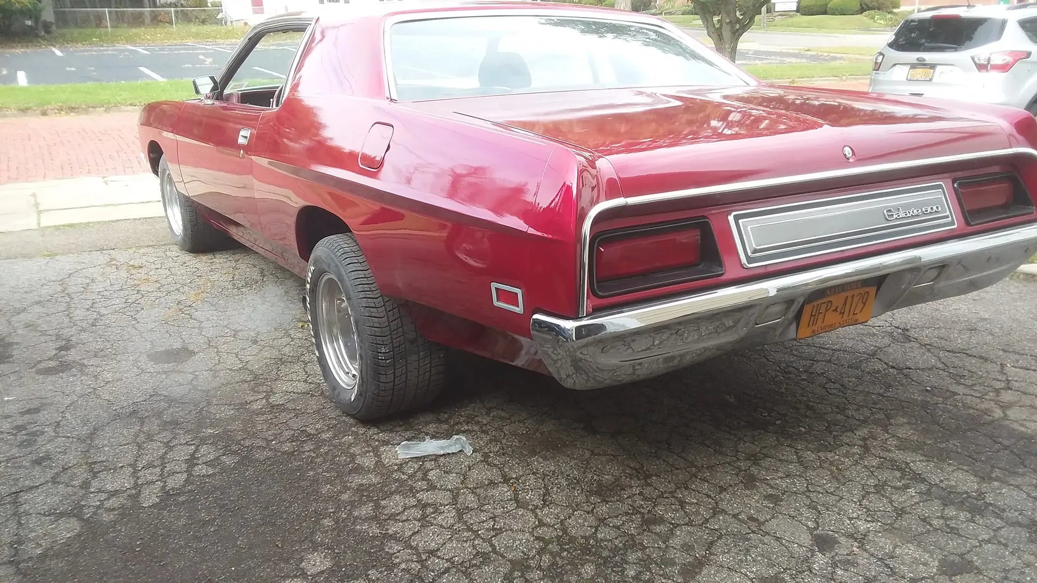 Tamco Paint Ford Candy Red Pearl on 1971 Ford Galaxie 500
