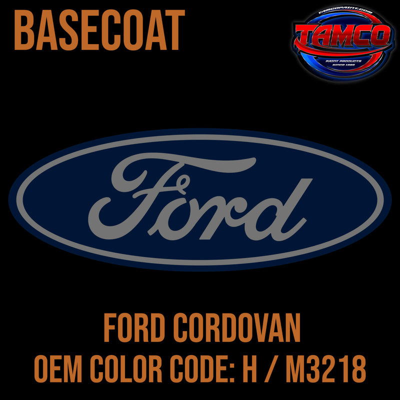 Ford Cordovan OEM Basecoat