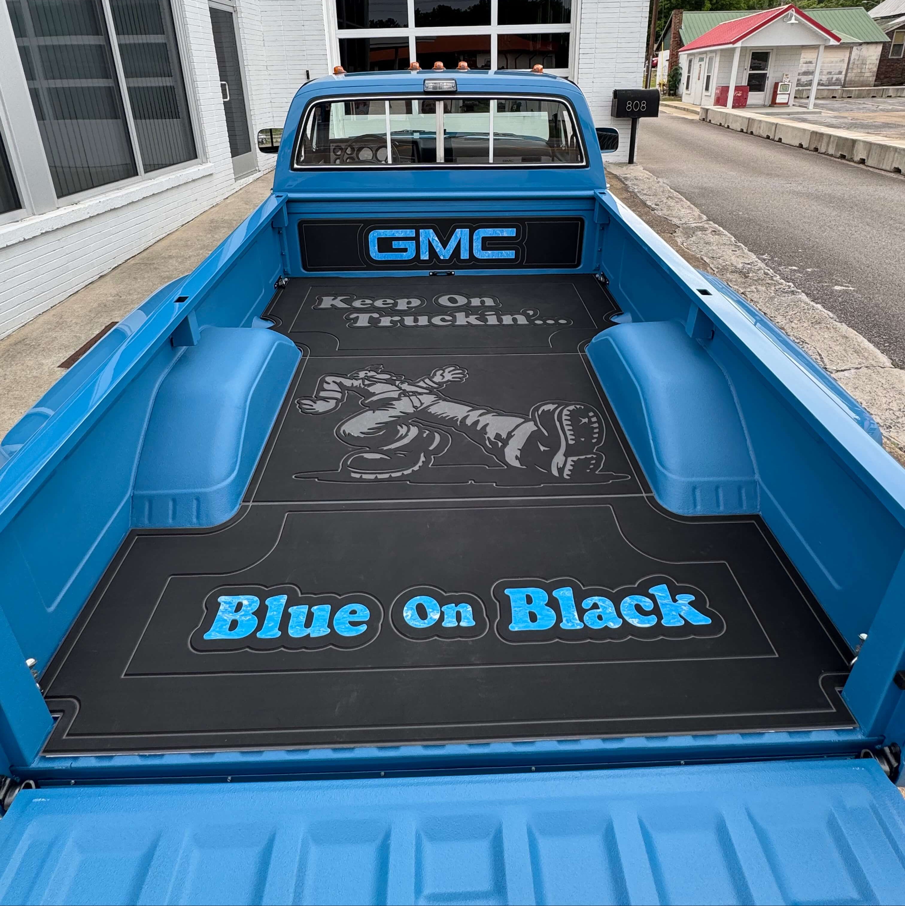 Tamco Paints  Ford Harbor Blue in 1984 GMC C3500 Dually