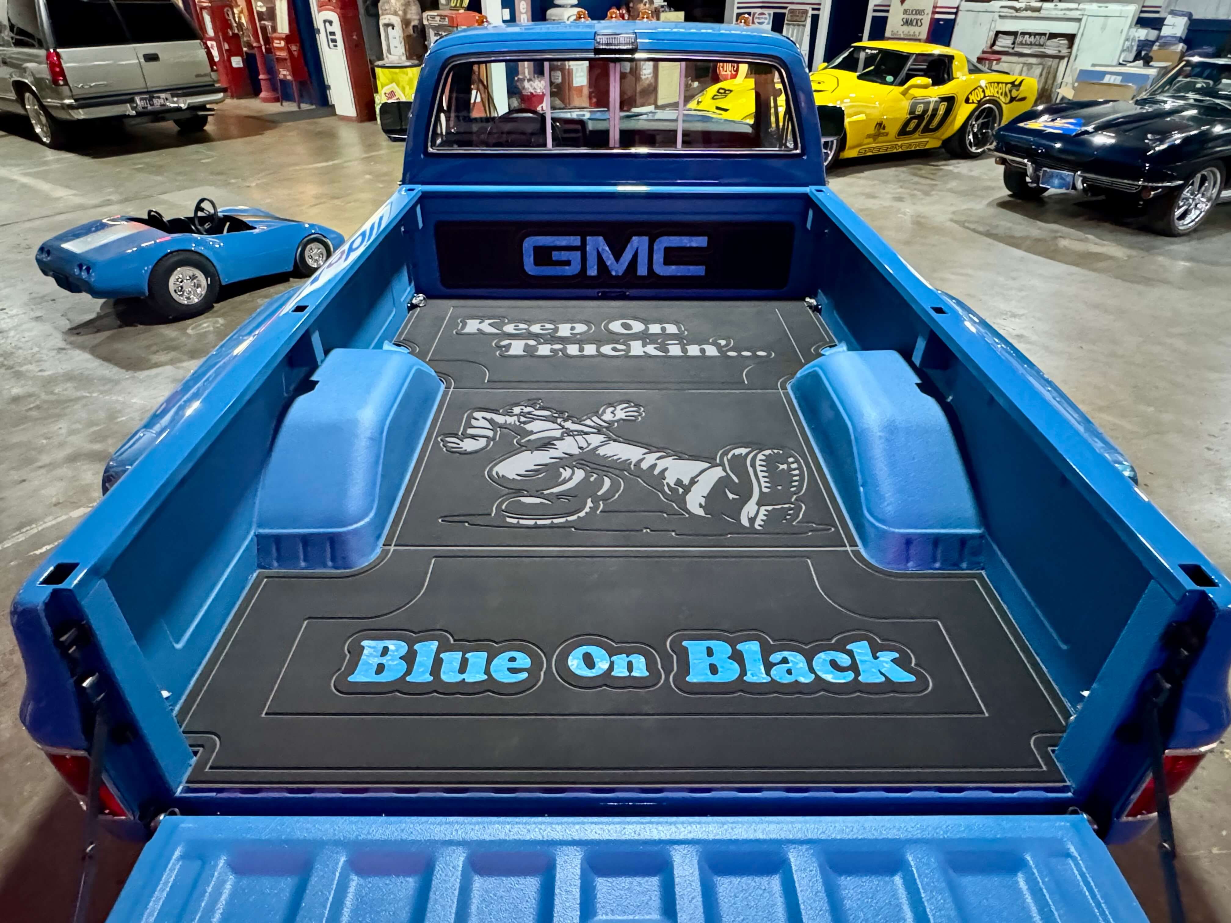 Tamco Paints  Ford Harbor Blue in 1984 GMC C3500 Dually