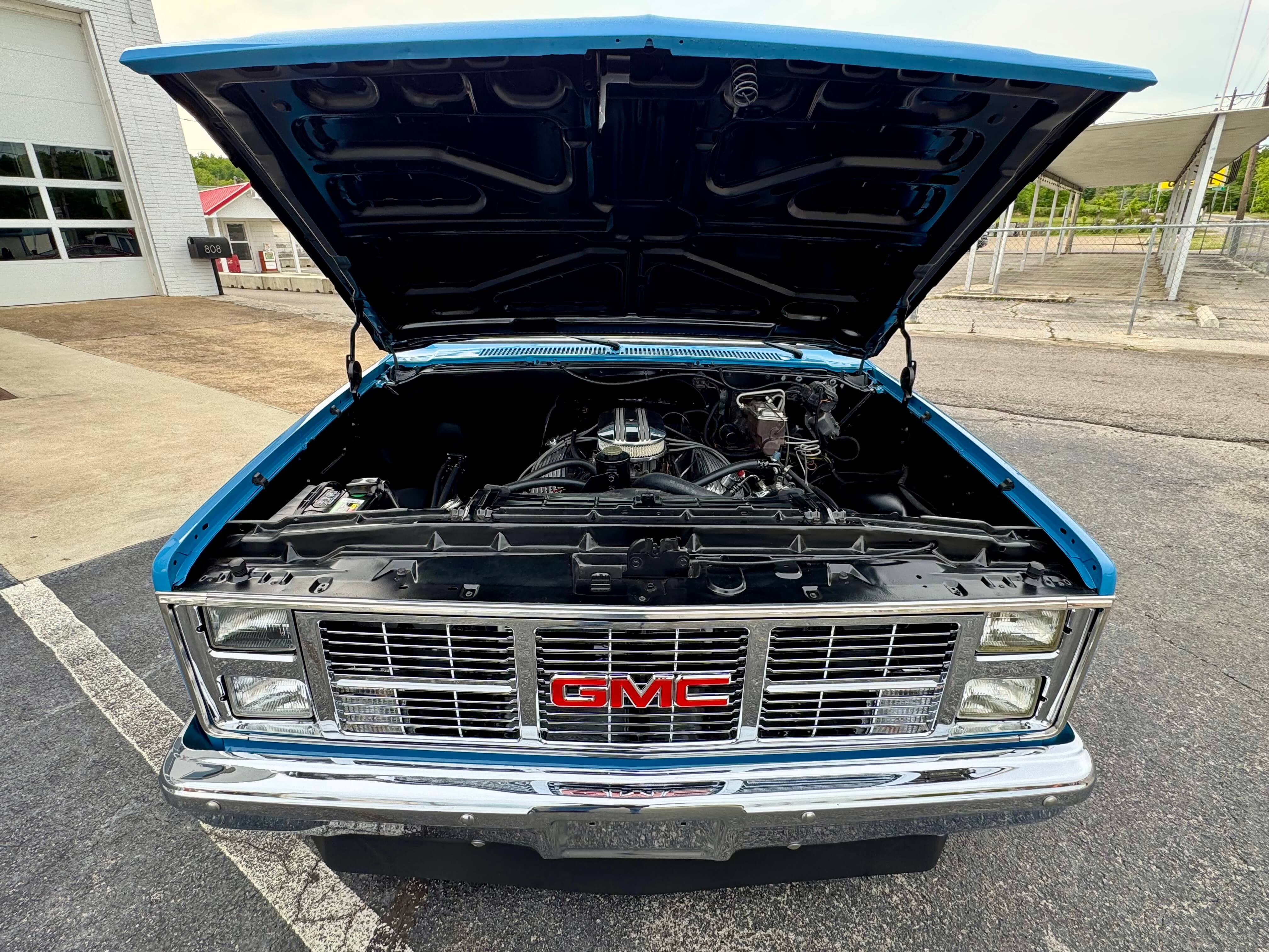 Tamco Paints  Ford Harbor Blue in 1984 GMC C3500 Dually