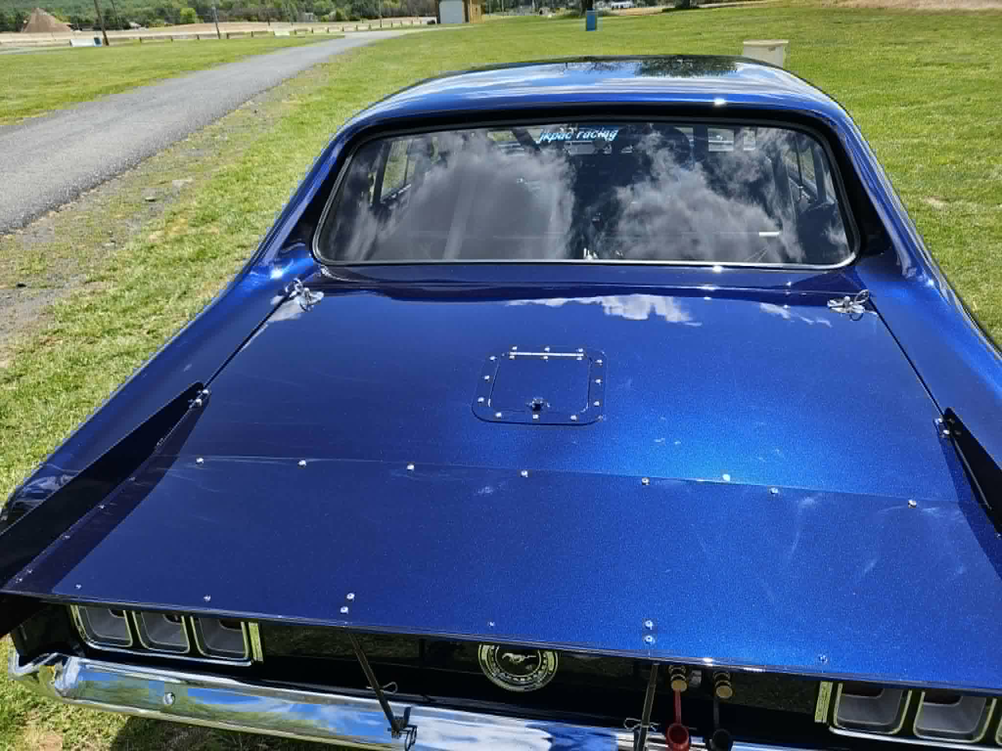 Tamco Paint Ford Kona Blue Pearl on 1969 Ford Mustang