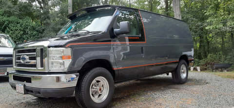 Tamco Paint Ford Lead Foot Gray in Ford Econoline E-150