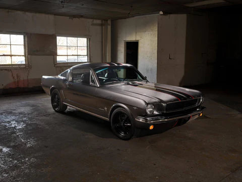 Tamco Paint Ford Magnetic Gray in Ford Mustang Fastback
