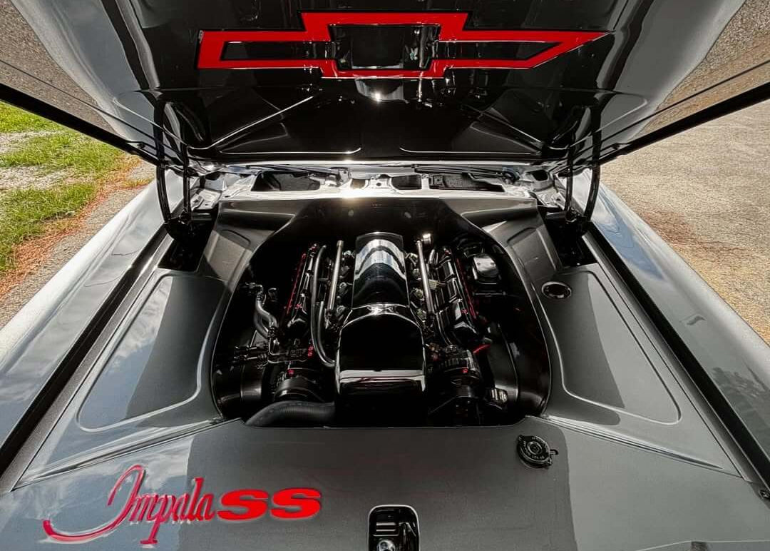 Tamco Paint Ford Magnetic Grey on 1968 Chevrolet Impala