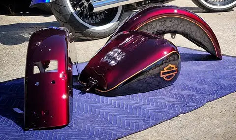 Tamco Paint Ford Merlot Red & OG Red Candy Concentrate in Motorcycle Parts
