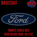 Tamco Paint Ford Monte Carlo Red Code M1232 OEM Basecoat