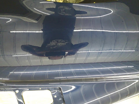 Tamco Paint Ford Night Mist Blue Metallic in Ford Mustang