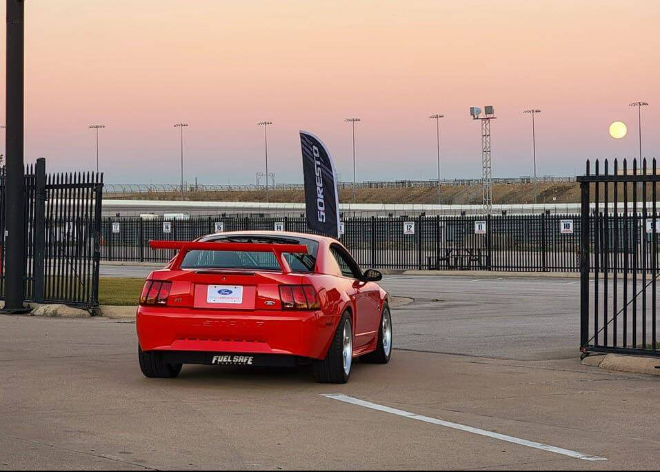 Tamco Paint Ford Performance Red in 2000 Ford Mustang SVT Cobra R