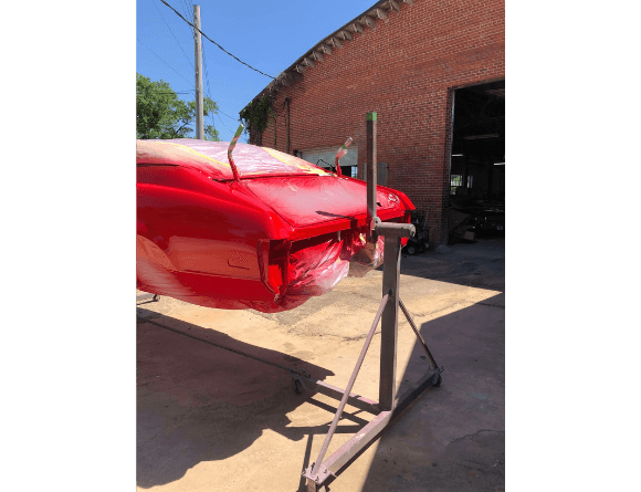 Tamco Paint Ford Race Red in 1973 Mercury Montego GT