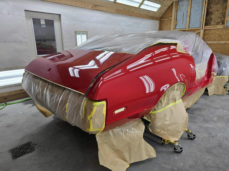 Tamco Paint Ford Race Red in 1973 Mercury Montego GT