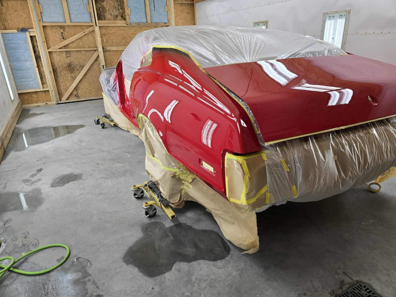 Tamco Paint Ford Race Red in 1973 Mercury Montego GT