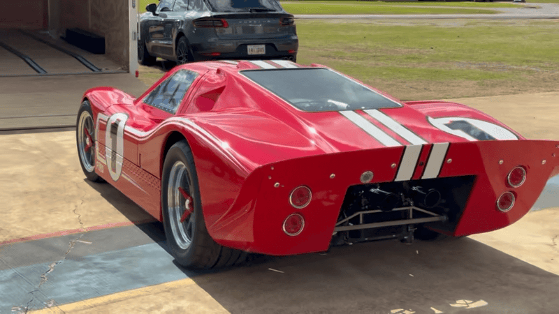 Tamco Paint Ford Rangoon Red on 1967 Ford GT40 Mark IV