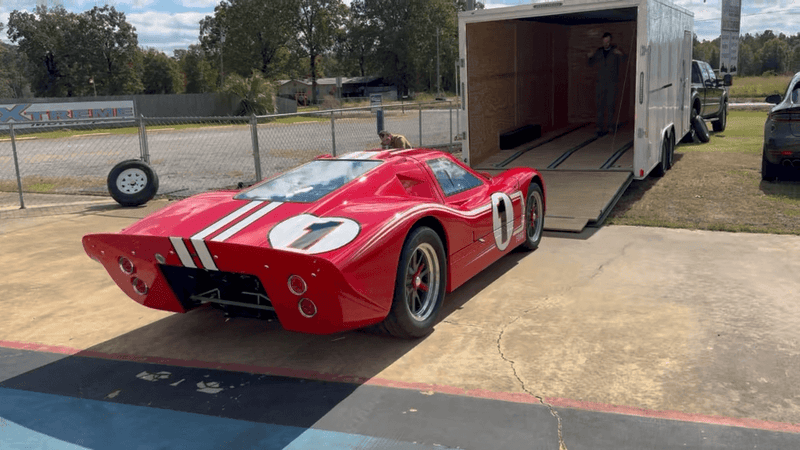 Tamco Paint Ford Rangoon Red on 1967 Ford GT40 Mark IV