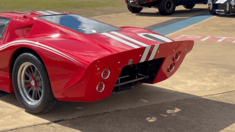 Tamco Paint Ford Rangoon Red on 1967 Ford GT40 Mark IV