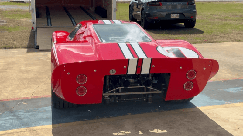 Tamco Paint Ford Rangoon Red on 1967 Ford GT40 Mark IV