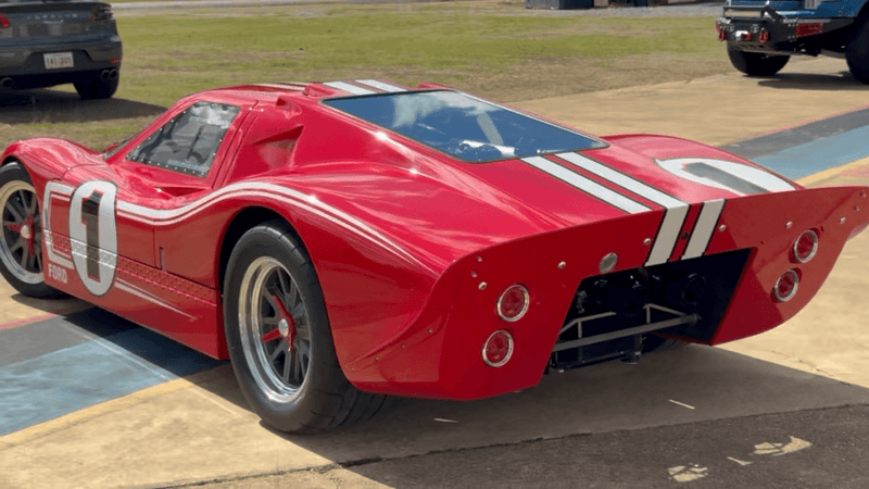 Tamco Paint Ford Rangoon Red on 1967 Ford GT40 Mark IV