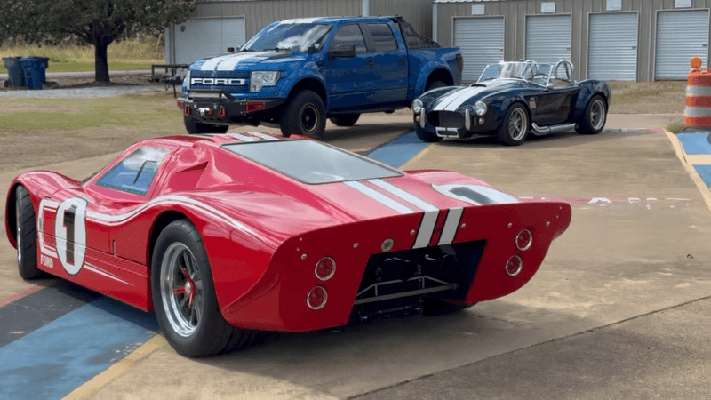 Tamco Paint Ford Rangoon Red on 1967 Ford GT40 Mark IV