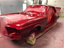Tamco Paint Ford Ruby Red on 1968 Ford Mustang