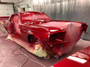 Tamco Paint Ford Ruby Red on 1968 Ford Mustang