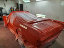 Tamco Paint Ford Torch Red on 1967 Ford Mustang