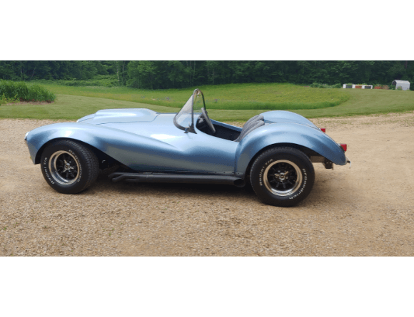 Tamco Paint Ford Viking Blue in 1959 Kellison J-5 Roadster