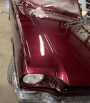 Tamco Paint Ford Vintage Burgundy on 1966 Ford Mustang