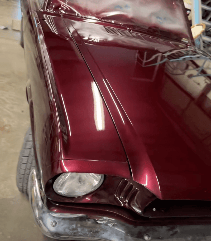 Ford Vintage Burgundy | X / 1632 | 1966-1967 | OEM Amerflint II Series