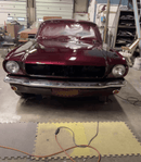 Tamco Paint Ford Vintage Burgundy on 1966 Ford Mustang