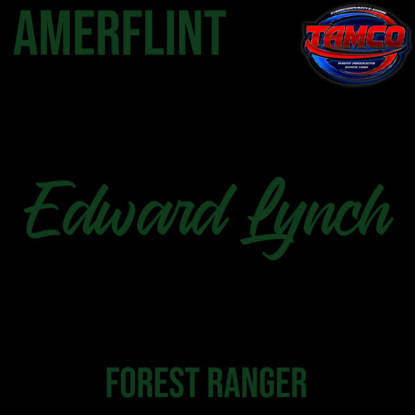 Edward Lynch | Forest Ranger | Customer Color Amerflint II Series Single Stage