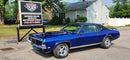 Tamco Paint Libery Blue on 1969 Mercury Cougar