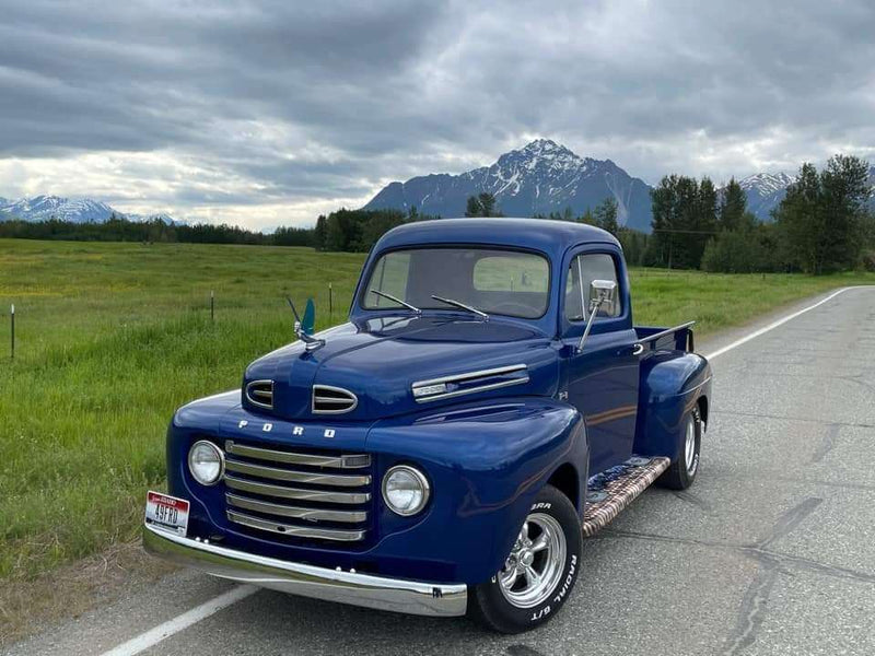 Freedom Blue 1950 Ford F1