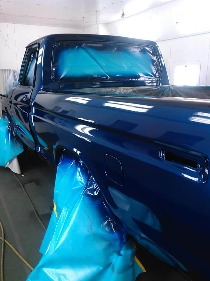 Freedom Blue Ford F100