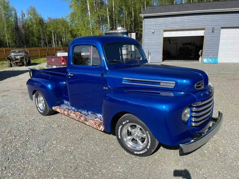 Freedom Blue 1950 Ford F1