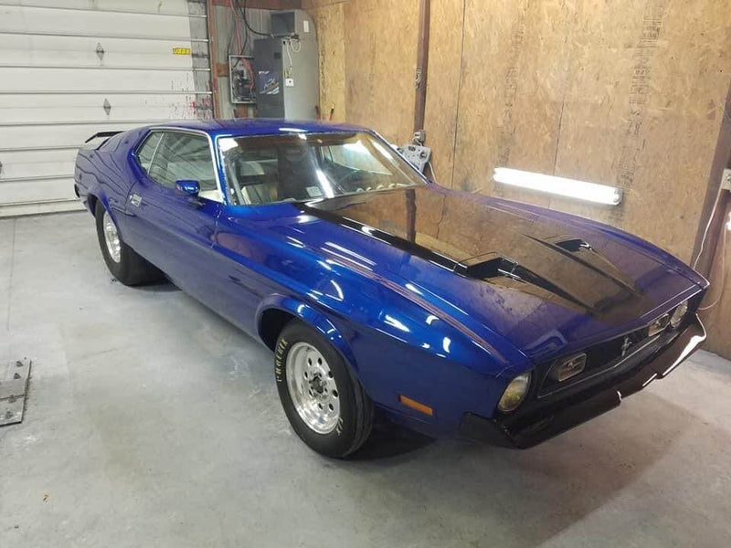 Freedom Blue Ford Mustang