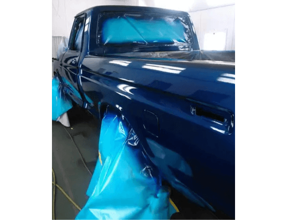 Tamco Paint Freedom Blue in Ford F-150