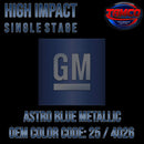 GM Astro Blue Metallic