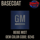 GM BEIGE MIST OEM BASECOAT