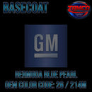 GM BERMUDA BLUE PEARL OEM BASECOAT