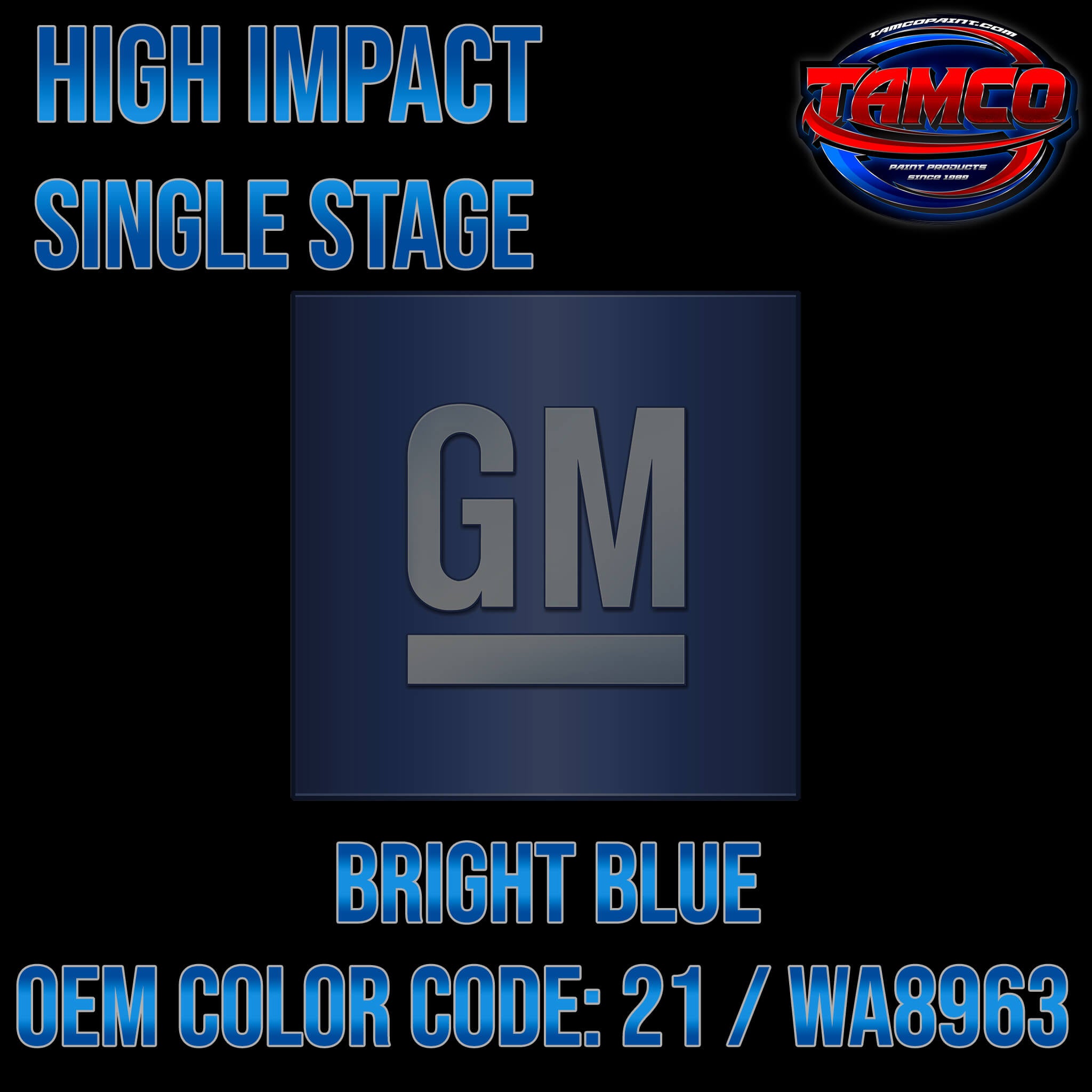 GM Bright Blue