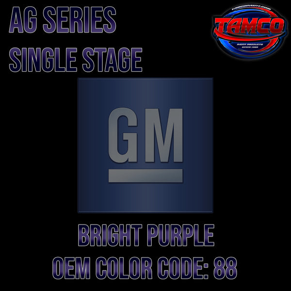 GM Bright Purple | 88 | 1997-2000 | OEM AG Series Single Stage