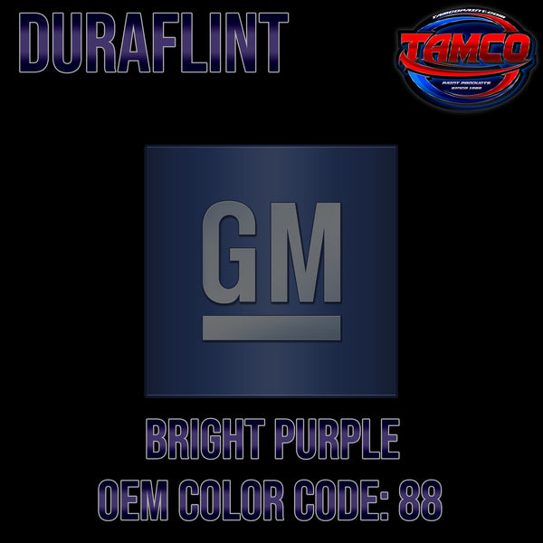 GM Bright Purple | 88 | 1997-2000 | OEM DuraFlint Series Single Stage
