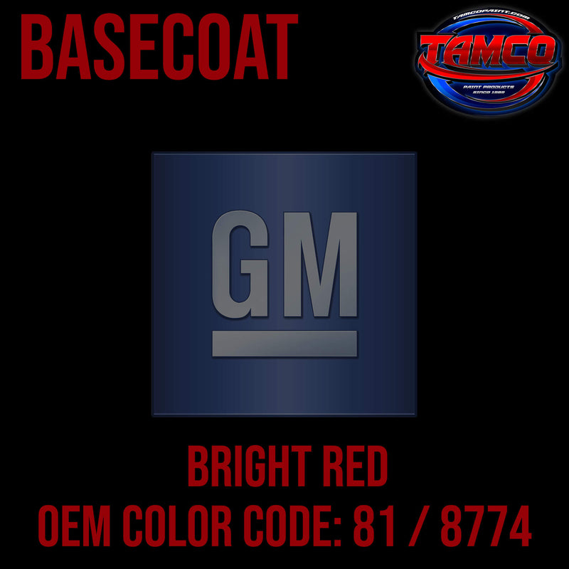 Bright Red OEM Basecoat