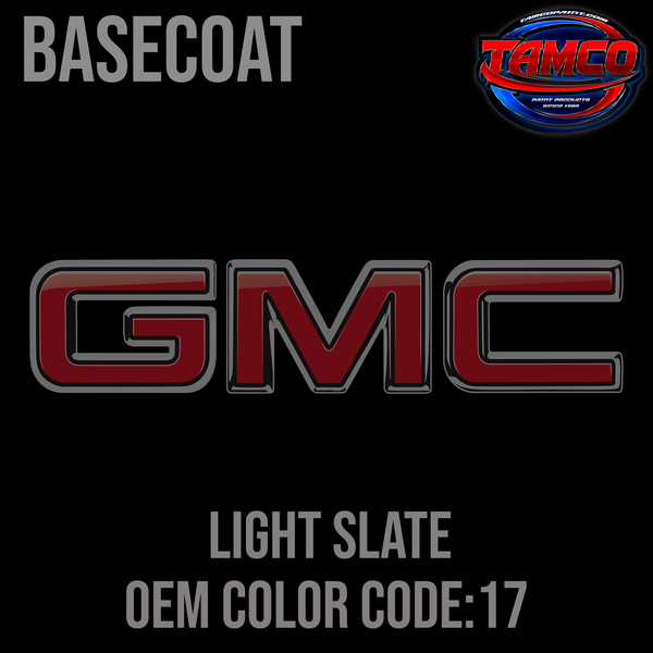 Tamco Paint GMC Truck Light Slate OEM Color Basecoat
